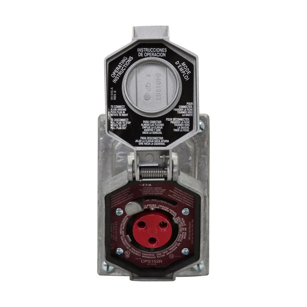 CPS532R - Crouse-Hinds - Receptacle - Image 2
