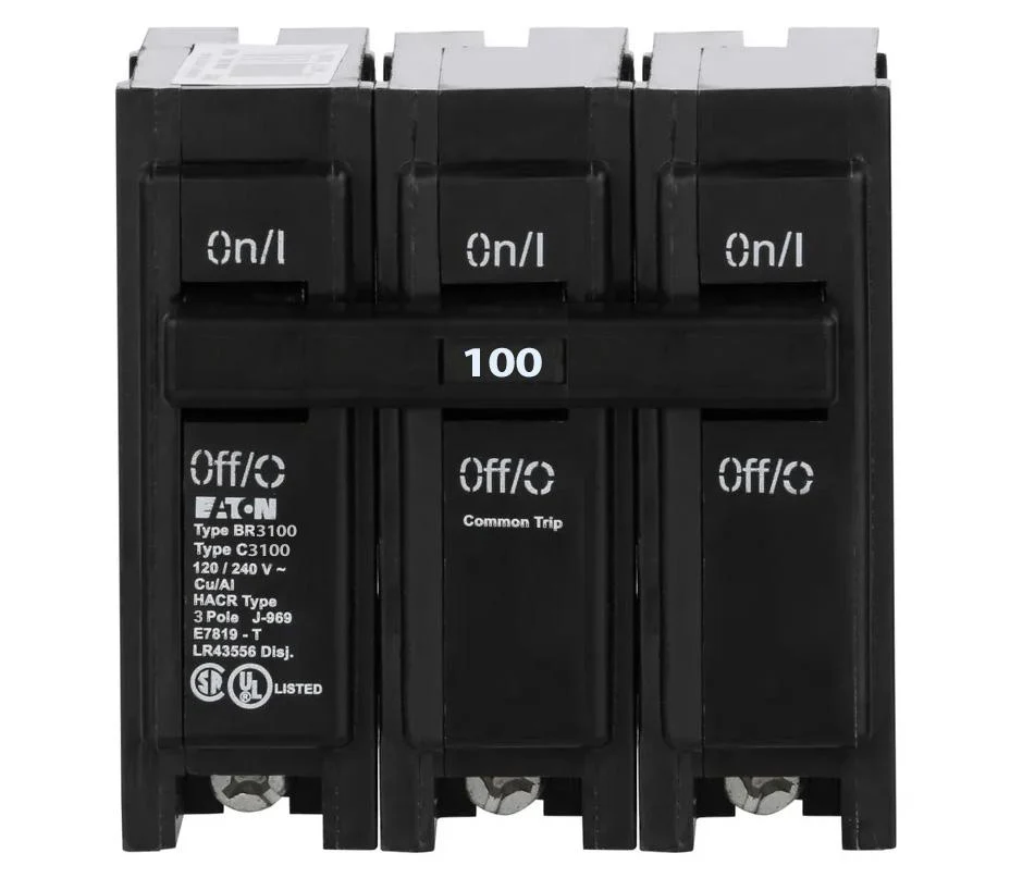 BR3100 - Eaton - 100 Amp Circuit Breaker