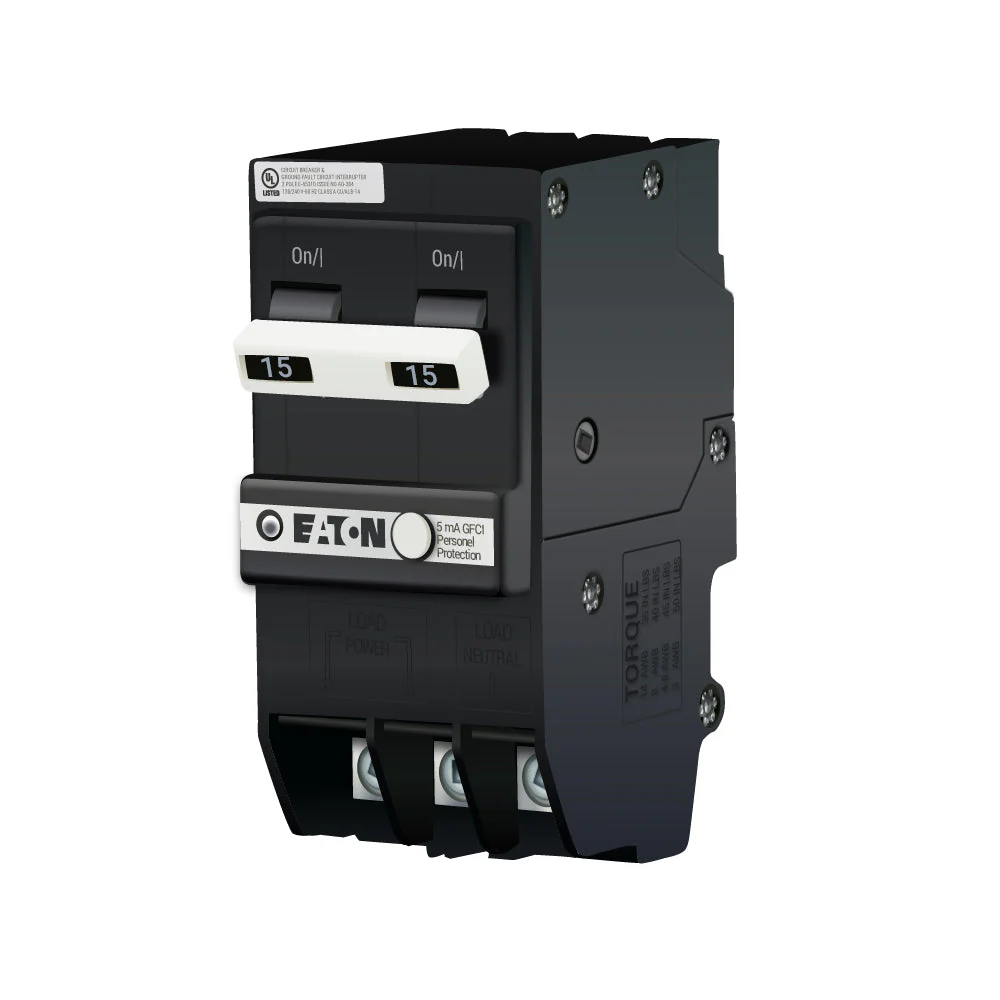 BRN215GF - Eaton - 15 Amp GFCI Circuit Breaker - Image 2
