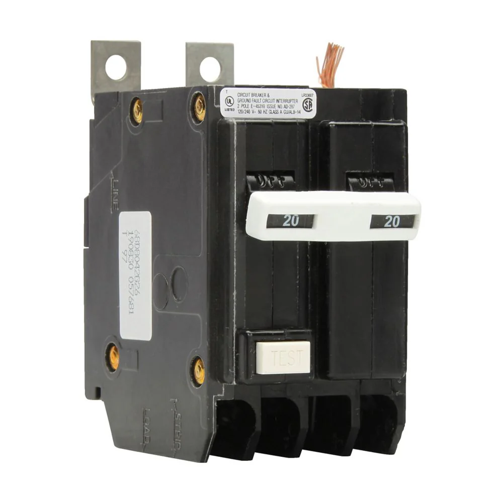 QBHGFT2015 - Eaton - 15 Amp Ground Fault Circuit Breaker - Image 2