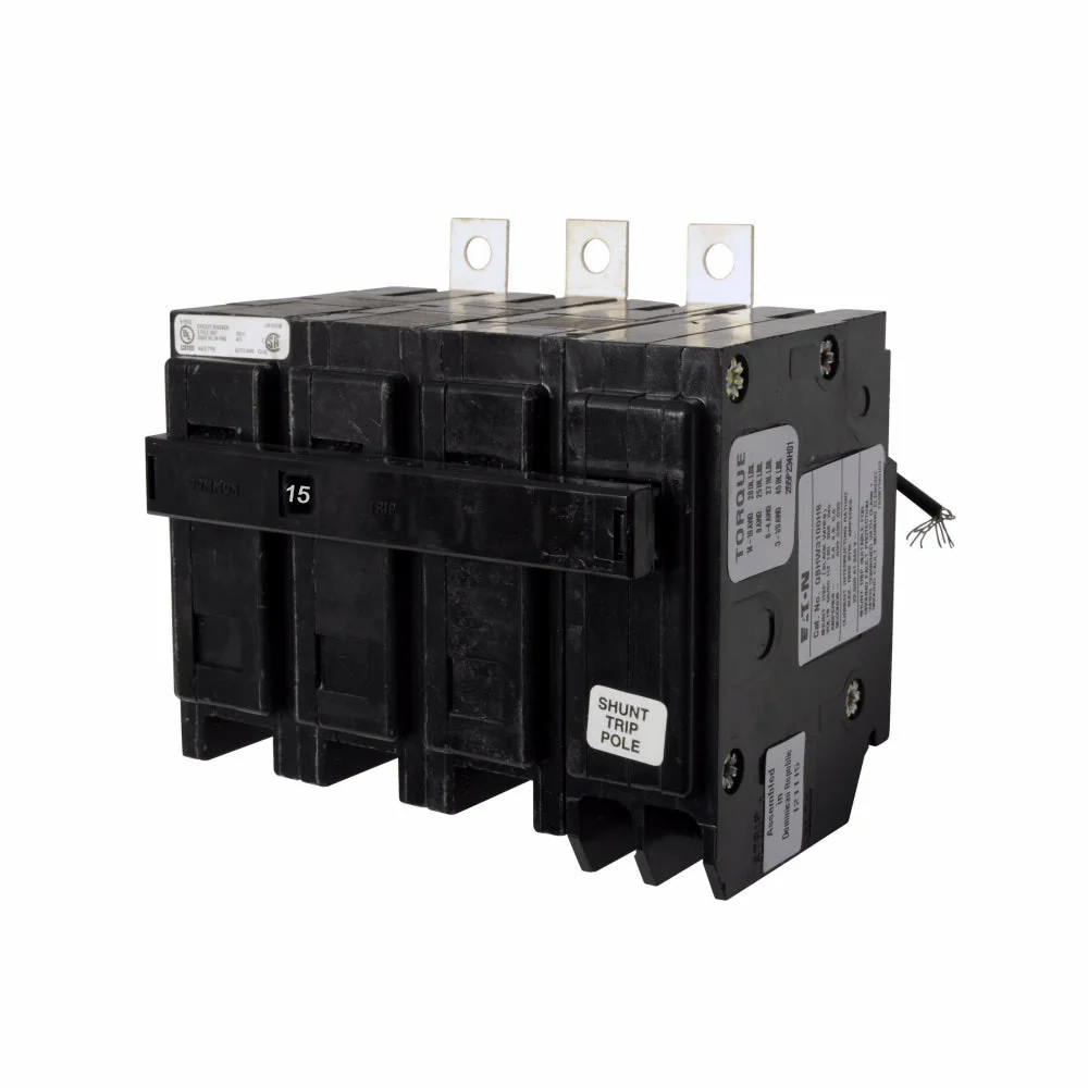 QBHW3015HS - Eaton - 15 Amp Molded Case Circuit Breaker - Image 2