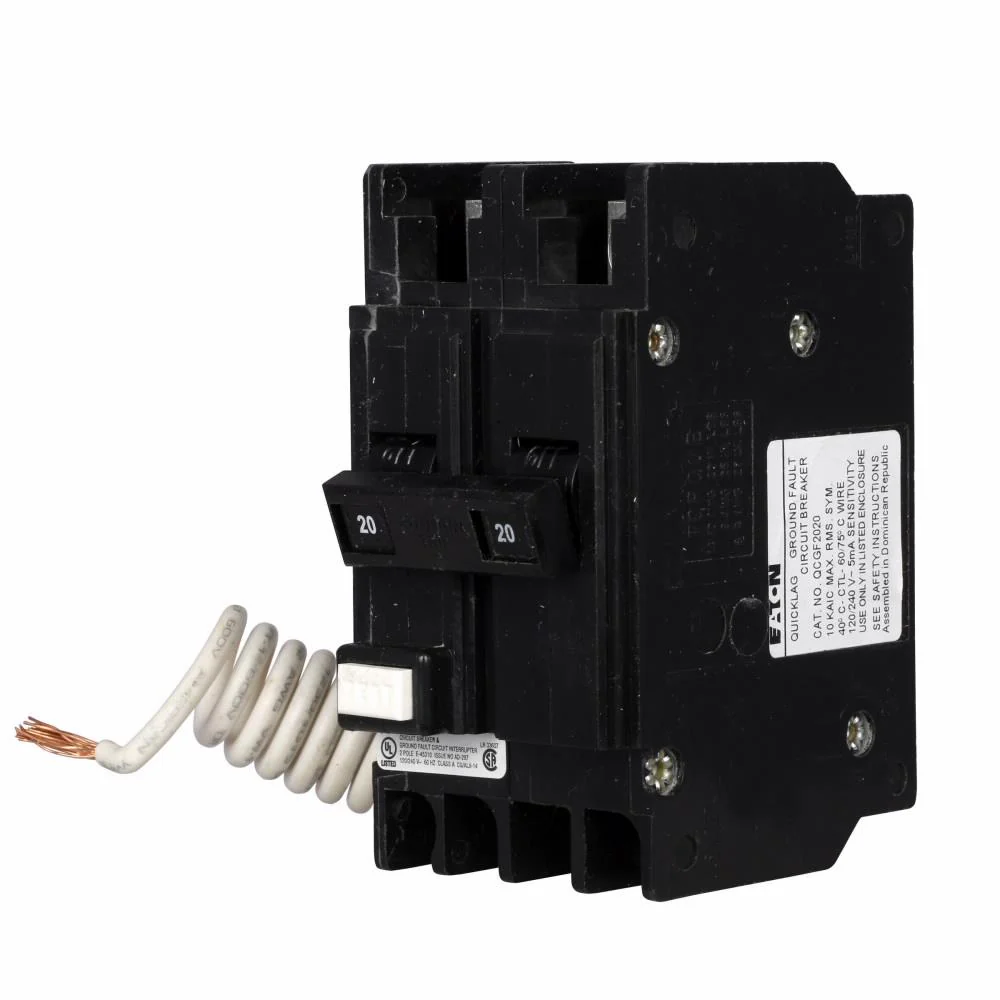 QCGF2020 - Eaton - 20 Amp GFCI Circuit Breaker - Image 2