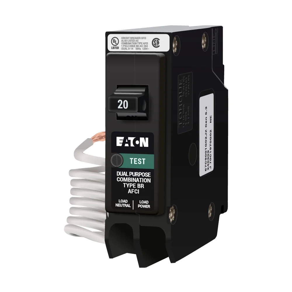 BRN120AF - Eaton - 20 Amp Molded Case Circuit Breaker - Image 2