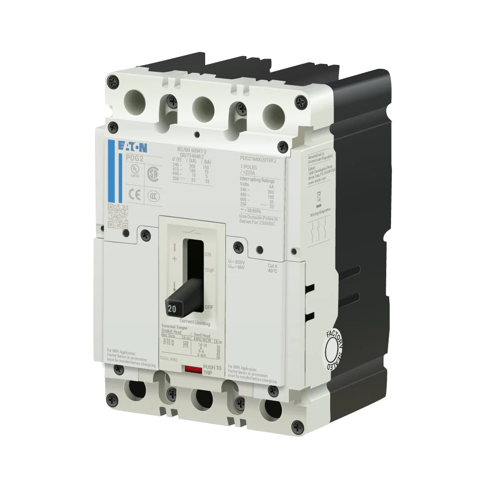PDG21M0020TFFJ - Eaton - Molded Case Circuit Breakers - Image 2