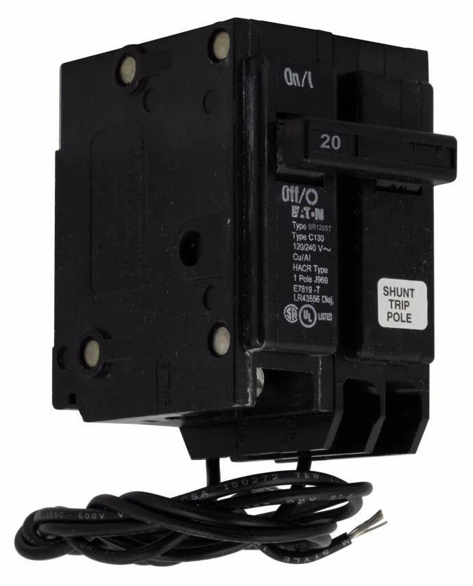 BR120ST - Eaton - 20 Amp Shunt Trip Circuit Breaker - Image 3