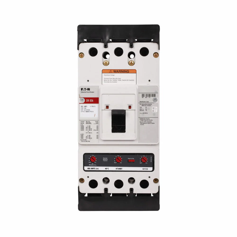 DK3250W - Eaton - 250 Amp Molded Case Circuit Breaker