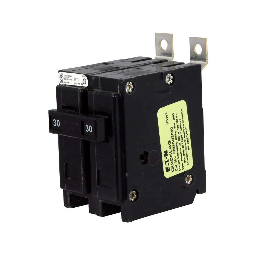 QBHW2030S - Eaton - 30 Amp Molded Case Circuit Breaker - Image 2