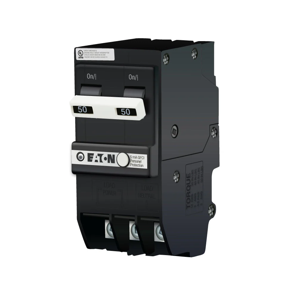 BRN250GF - Eaton - 50 Amp GFCI Circuit Breaker - Image 2