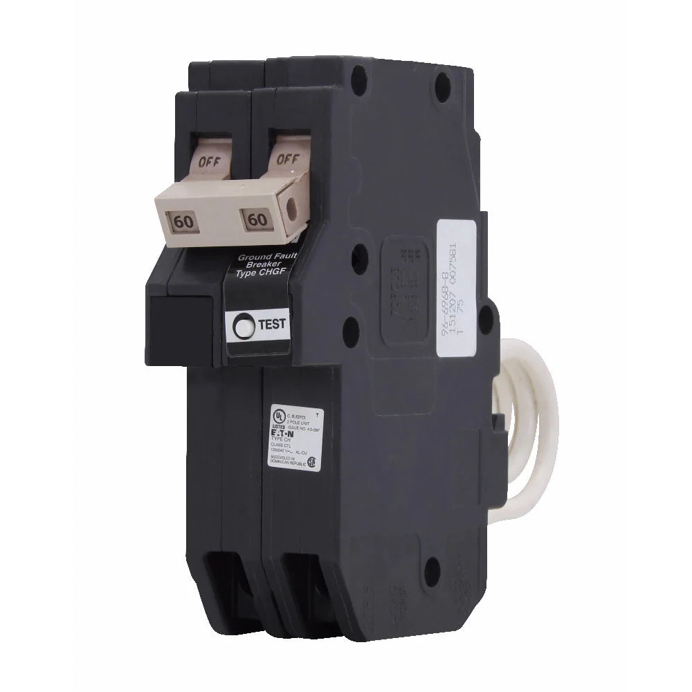 CHN260GF - Eaton - 60 Amp Ground Fault Circuit Breaker - Image 2