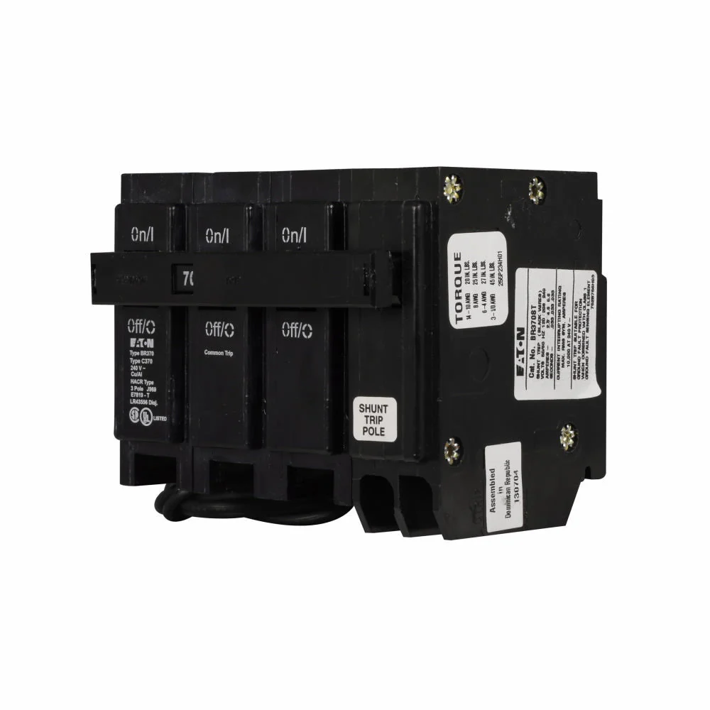 BR370ST - Eaton - 70 Amp Molded Case Circuit Breaker - Image 2