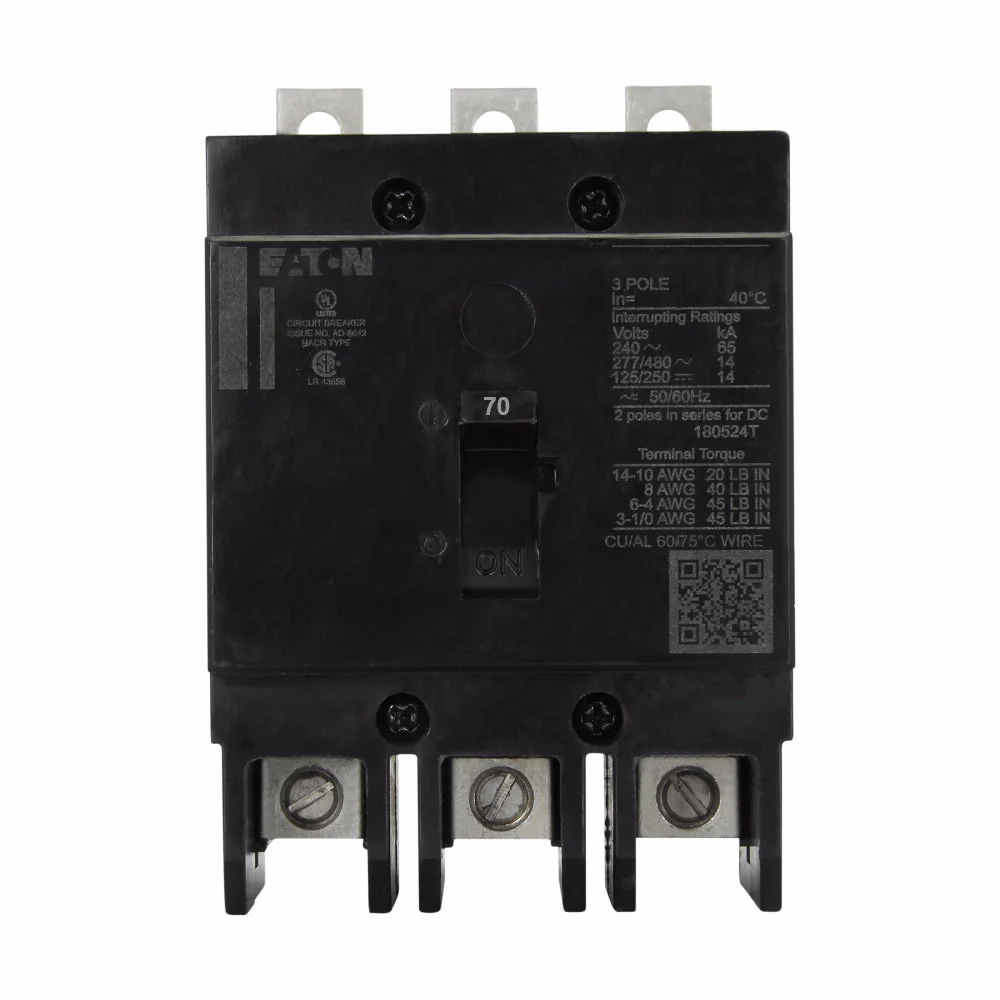 GHB3070S1 - Eaton - 70 Amp Molded Case Circuit Breaker