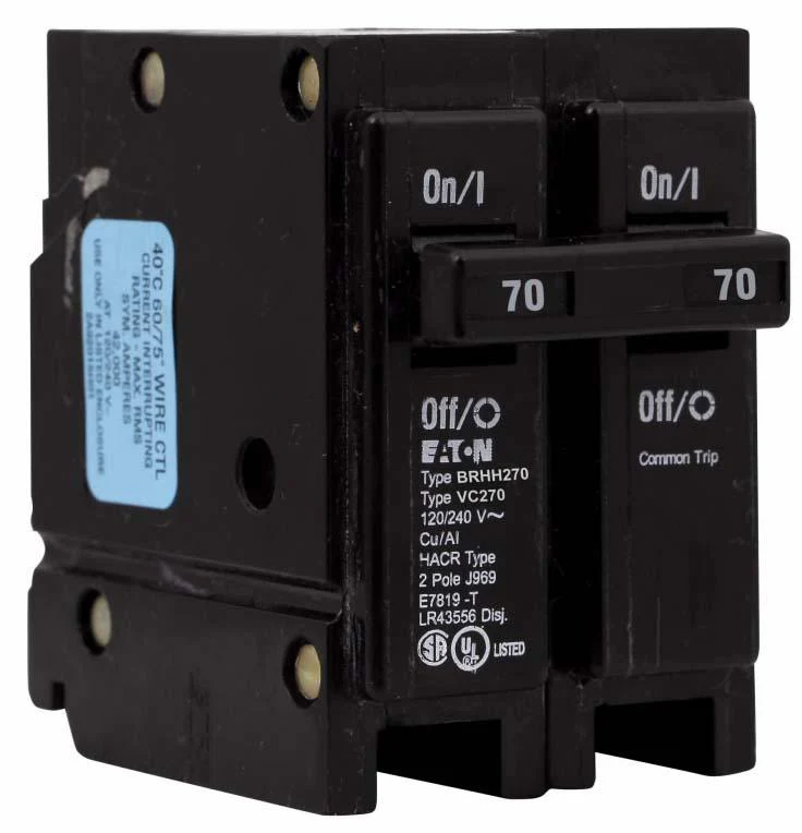 BRHH270 - Eaton - 70 Amp Molded Case Circuit Breakers - Image 2