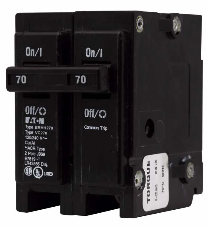 BRHH270 - Eaton - 70 Amp Molded Case Circuit Breakers - Image 3