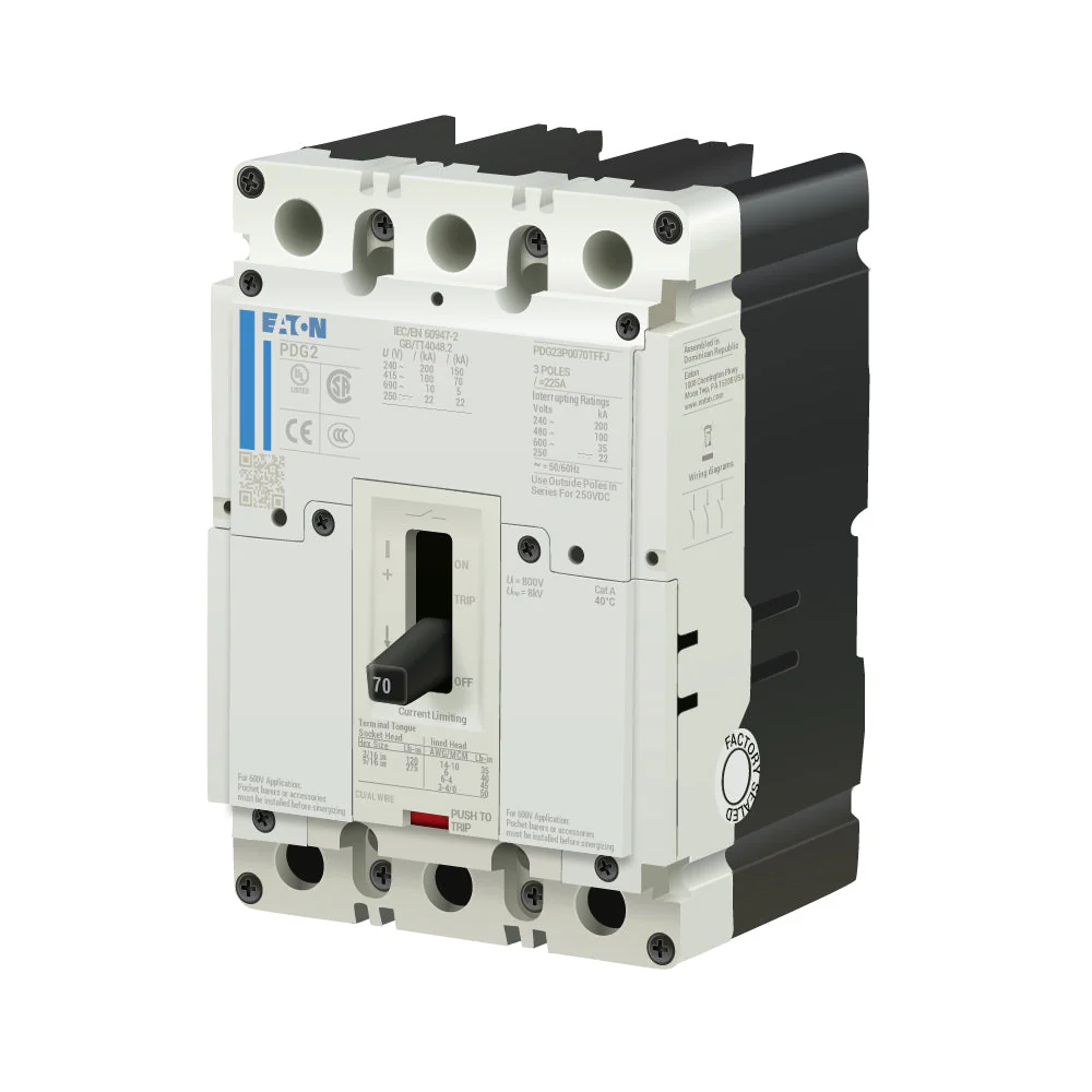 PDG23P0070TFFJ - Eaton - Molded Case Circuit Breakers - Image 2