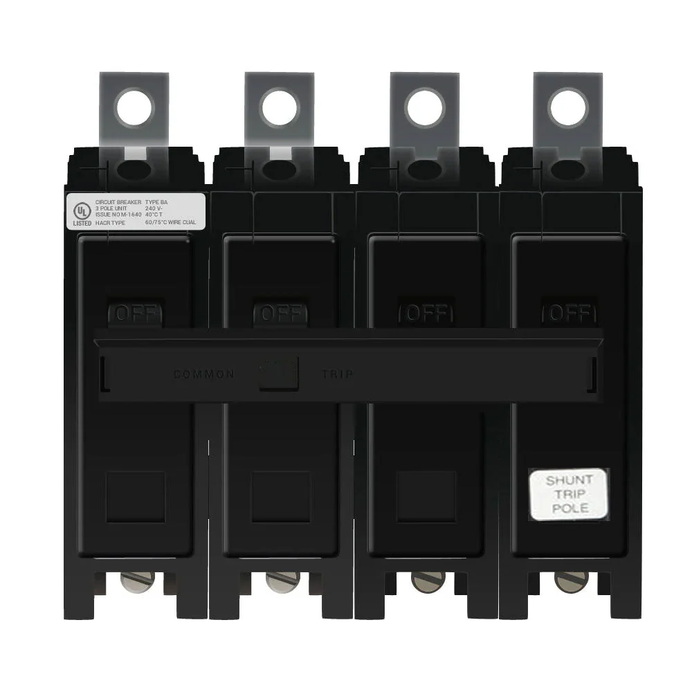BAB3070HS - Eaton - 70 Amp Shunt Trip Circuit Breaker