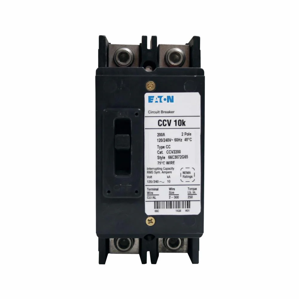 CCV2225 - Eaton - Main Circuit Breaker