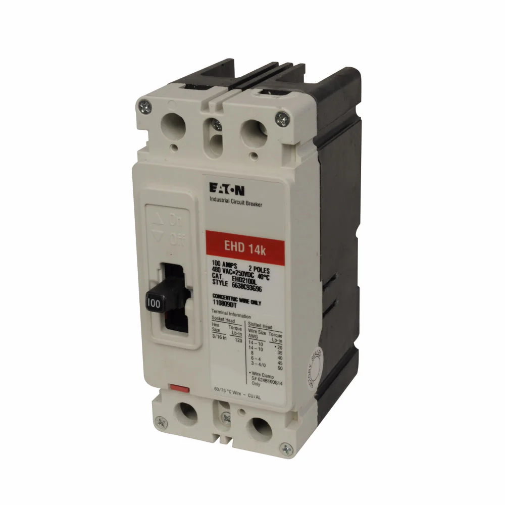 EHD2100L - Eaton - Molded Case Circuit Breaker - Image 2