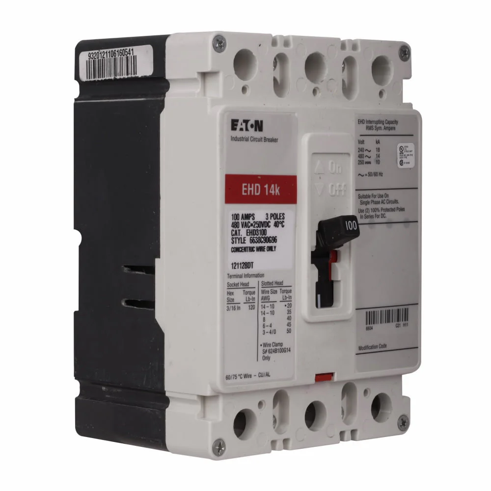 EHD3040L - Eaton - Molded Case Circuit Breaker - Image 3