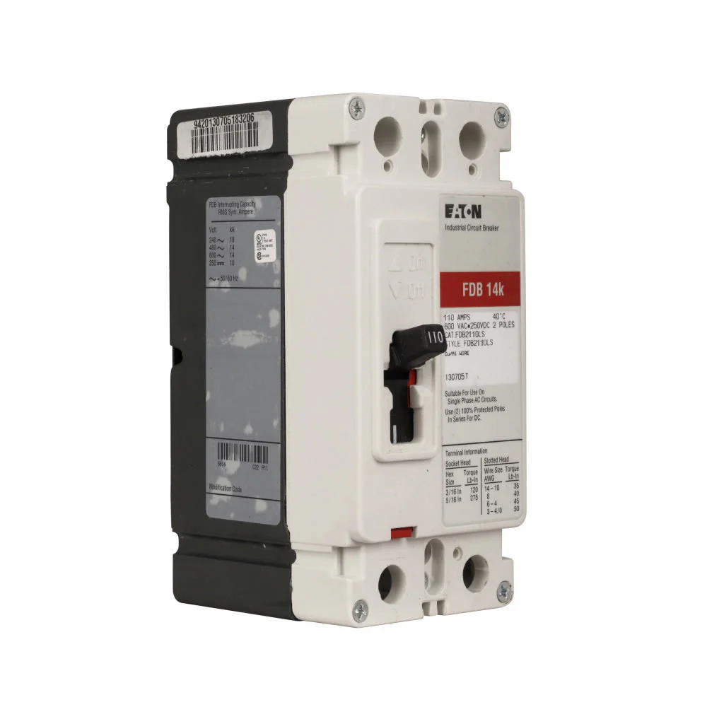 FDB2110L - Eaton - Molded Case Circuit Breaker - Image 2