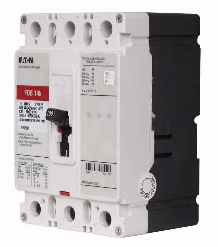 FDB3010L - Eaton - Molded Case Circuit Breaker - Image 2
