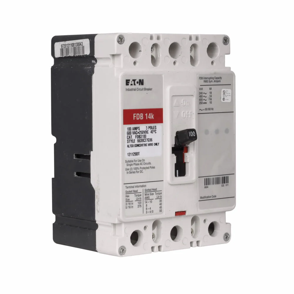 FDB3040L - Eaton - Molded Case Circuit Breaker - Image 3