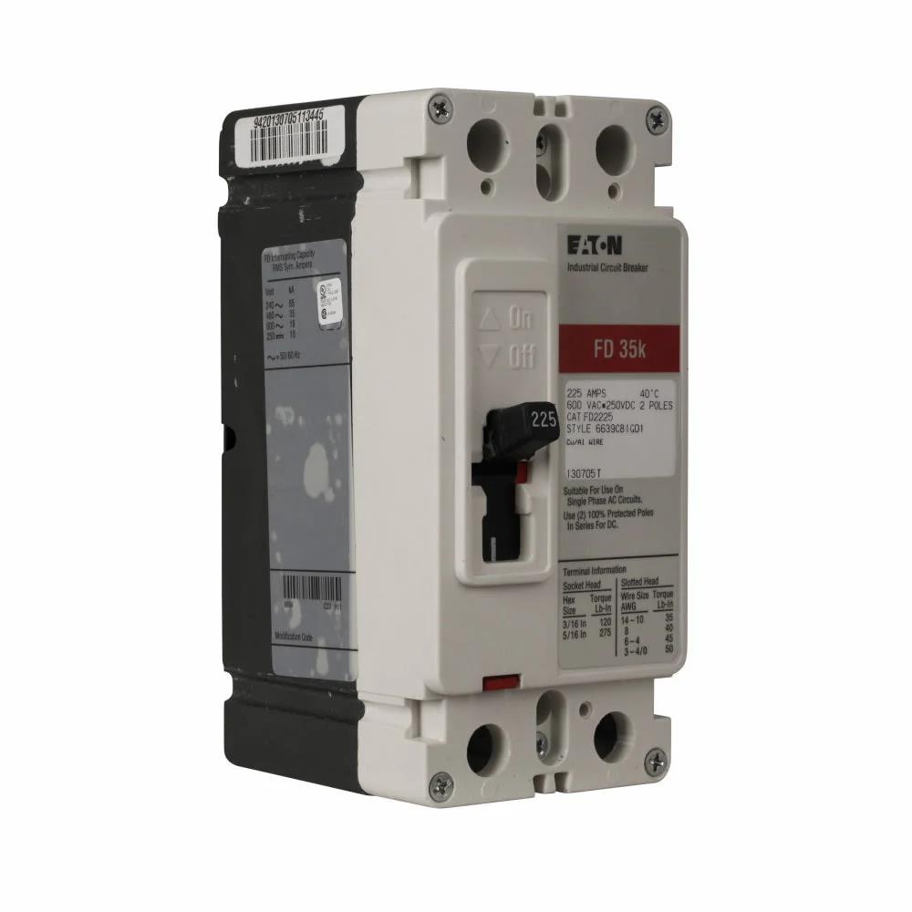 HFD2045L - Eaton - Molded Case Circuit Breaker - Image 7