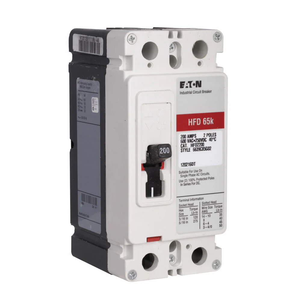 HFD2070 - Eaton - Molded Case Circuit Breaker - Image 7