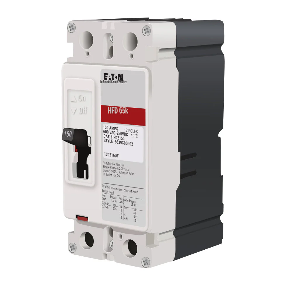 HFD2150 - Eaton - Molded Case Circuit Breaker - Image 2