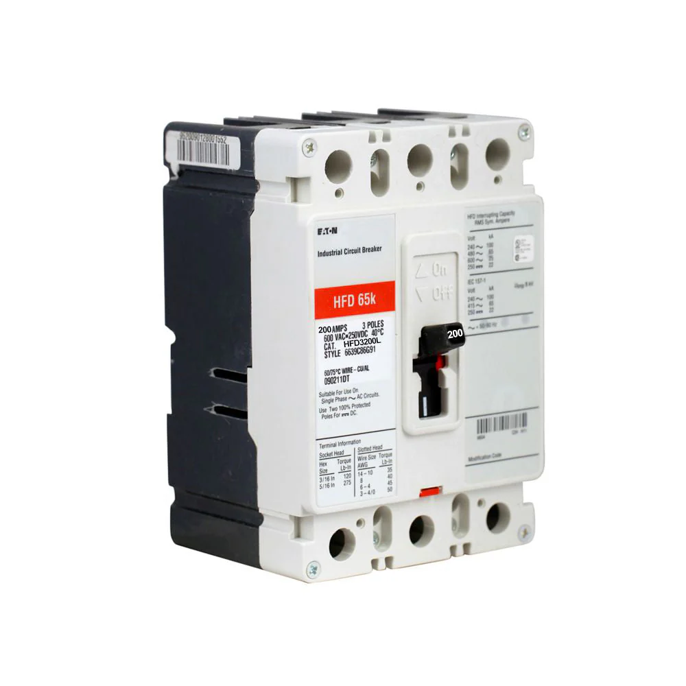 HFD3200L - Eaton - Molded Case Circuit Breaker - Image 7