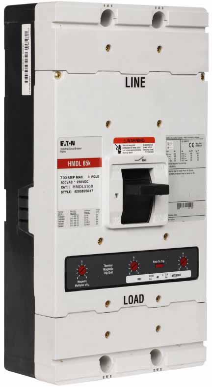 HMDL3700W - Eaton - Molded Case Circuit Breaker - Image 3