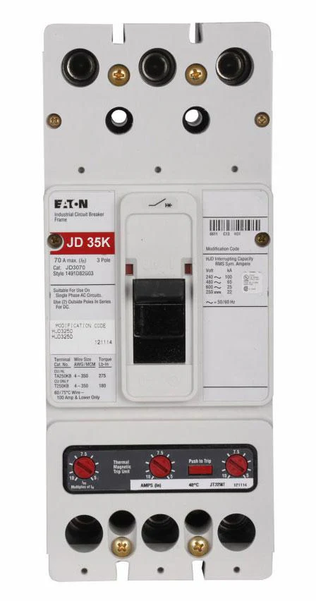 JD3070X - Eaton - Molded Case Circuit Breaker