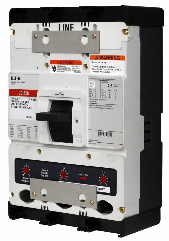 LDB3600 - Eaton - Molded Case Circuit Breaker - Image 3