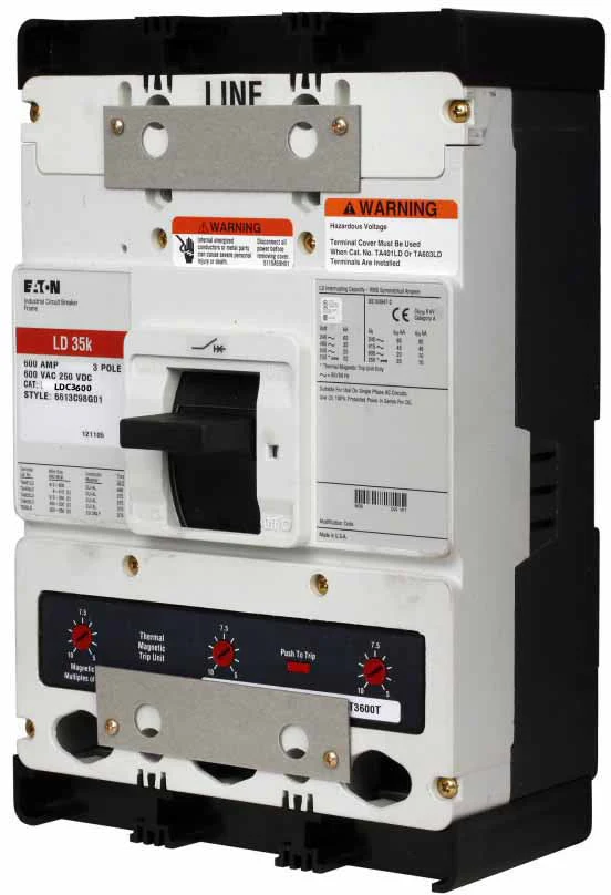 LDC3600 - Eaton - Molded Case Circuit Breaker - Image 2