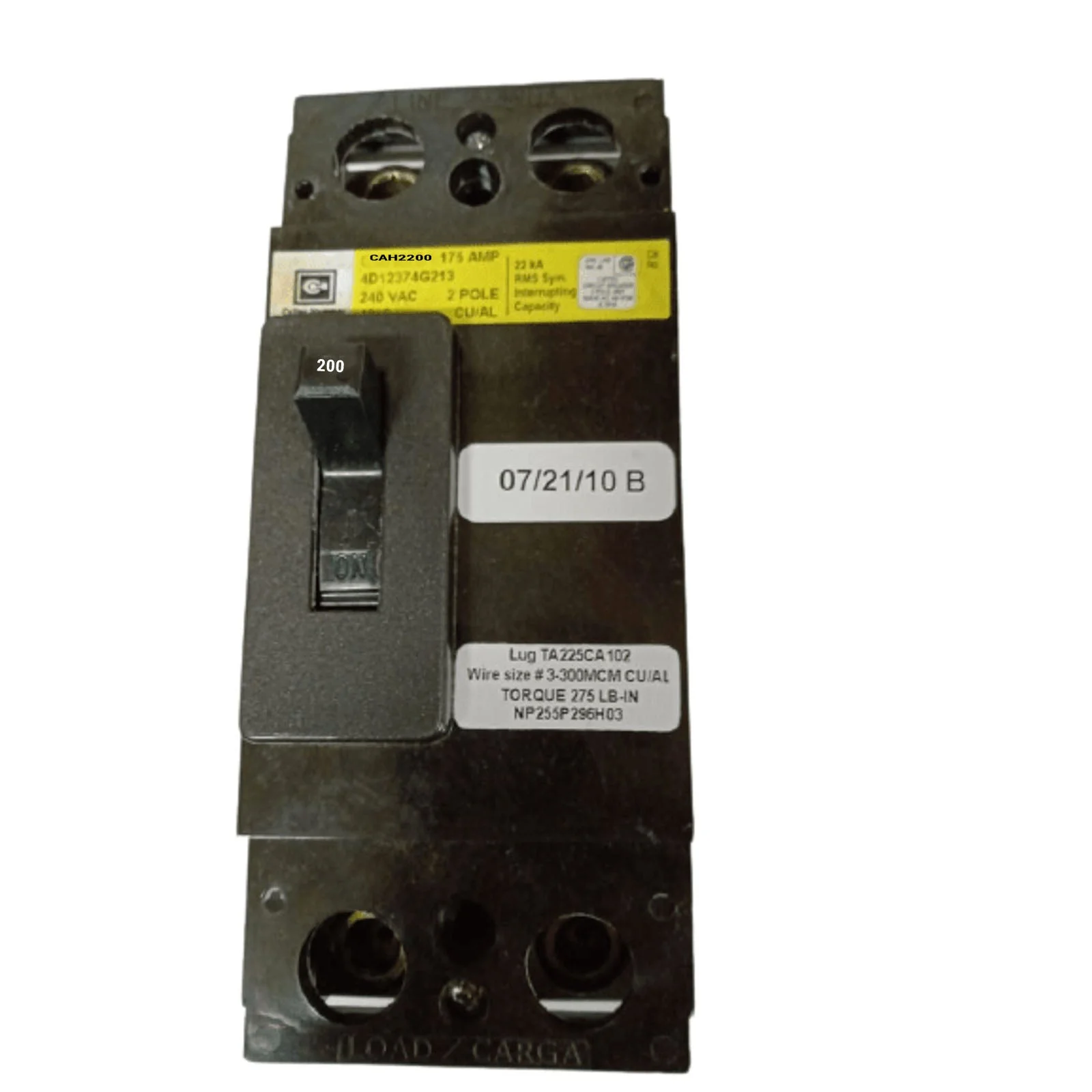CAH2200 - Eaton - Molded Case Circuit Breakers