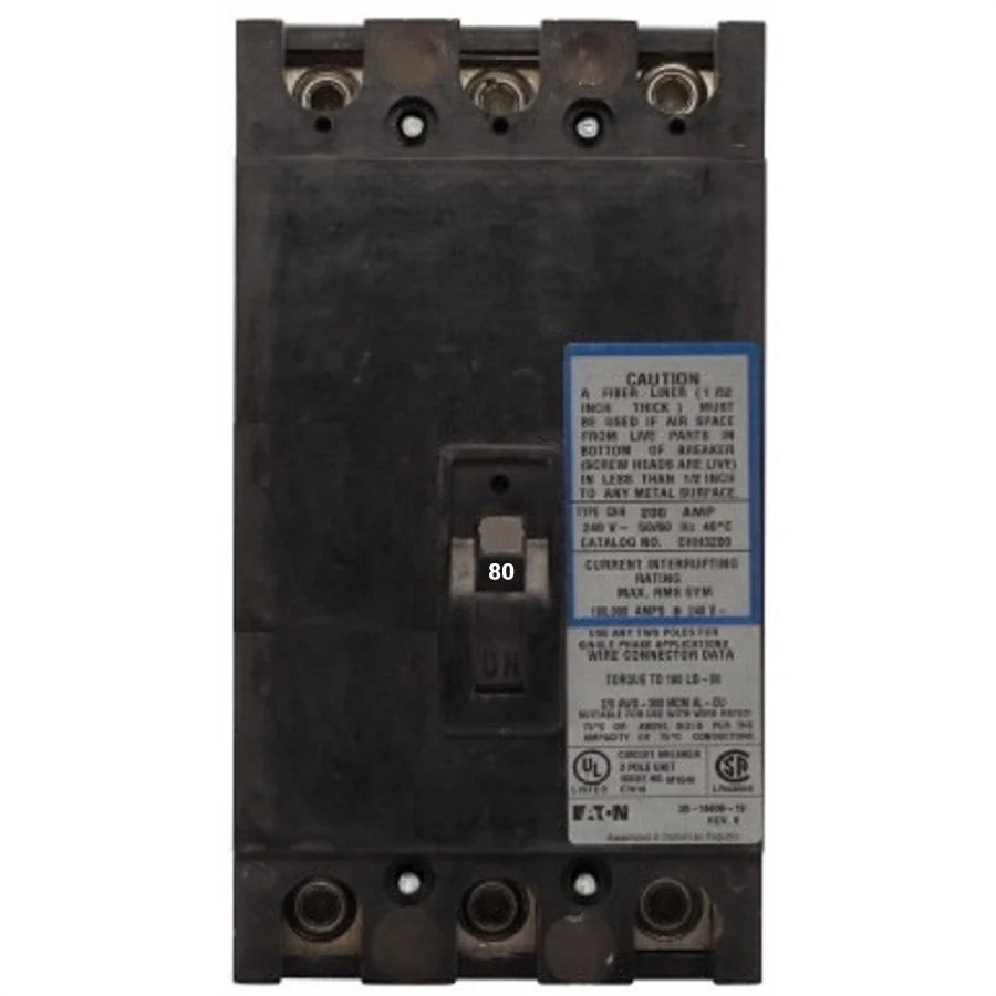CHH3080 - Eaton - Molded Case Circuit Breakers