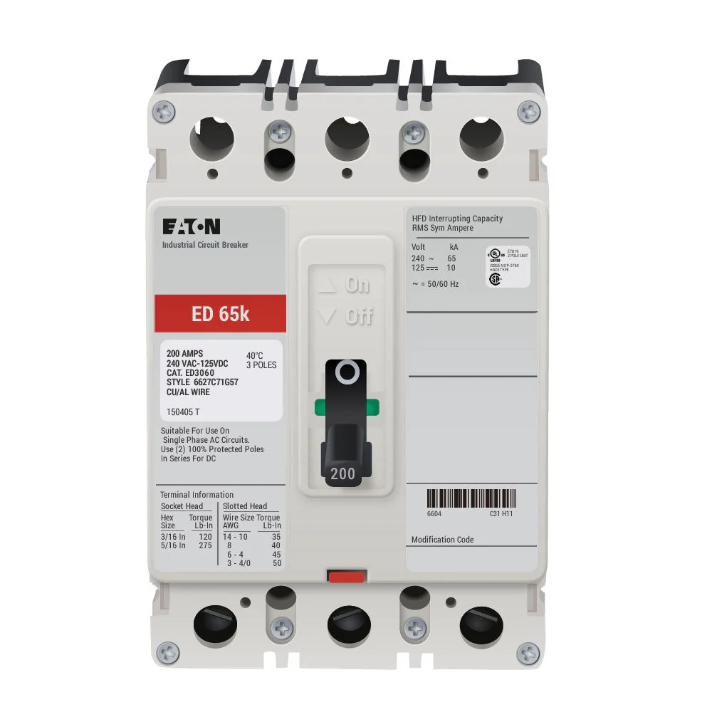 ED3060 - Eaton - Molded Case Circuit Breakers