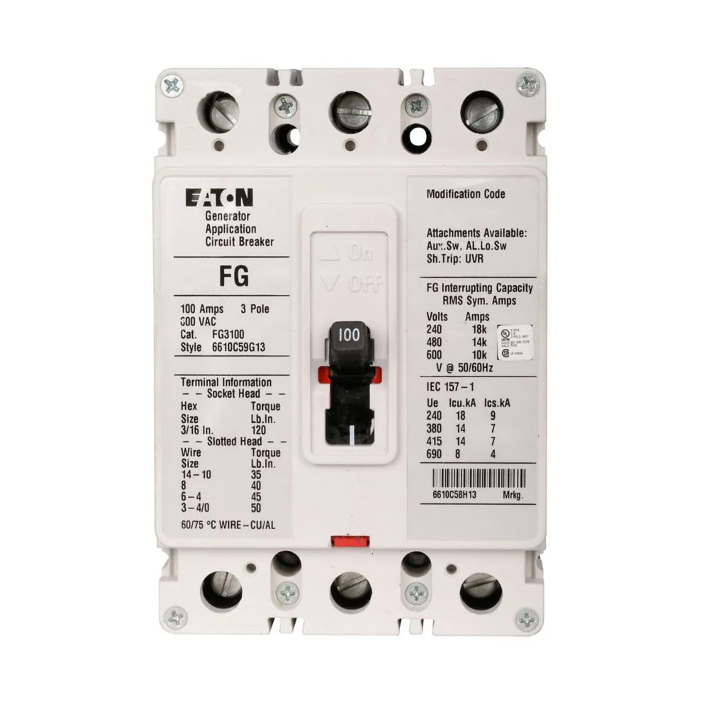 FG3150 - Eaton - Molded Case Circuit Breakers
