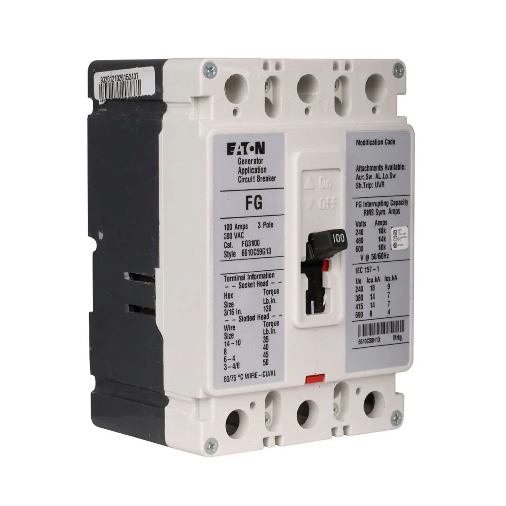 FG3150 - Eaton - Molded Case Circuit Breakers - Image 2