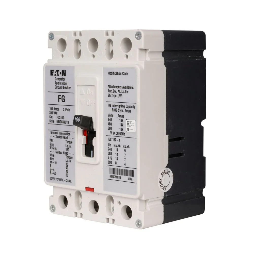 FG3150 - Eaton - Molded Case Circuit Breakers - Image 3