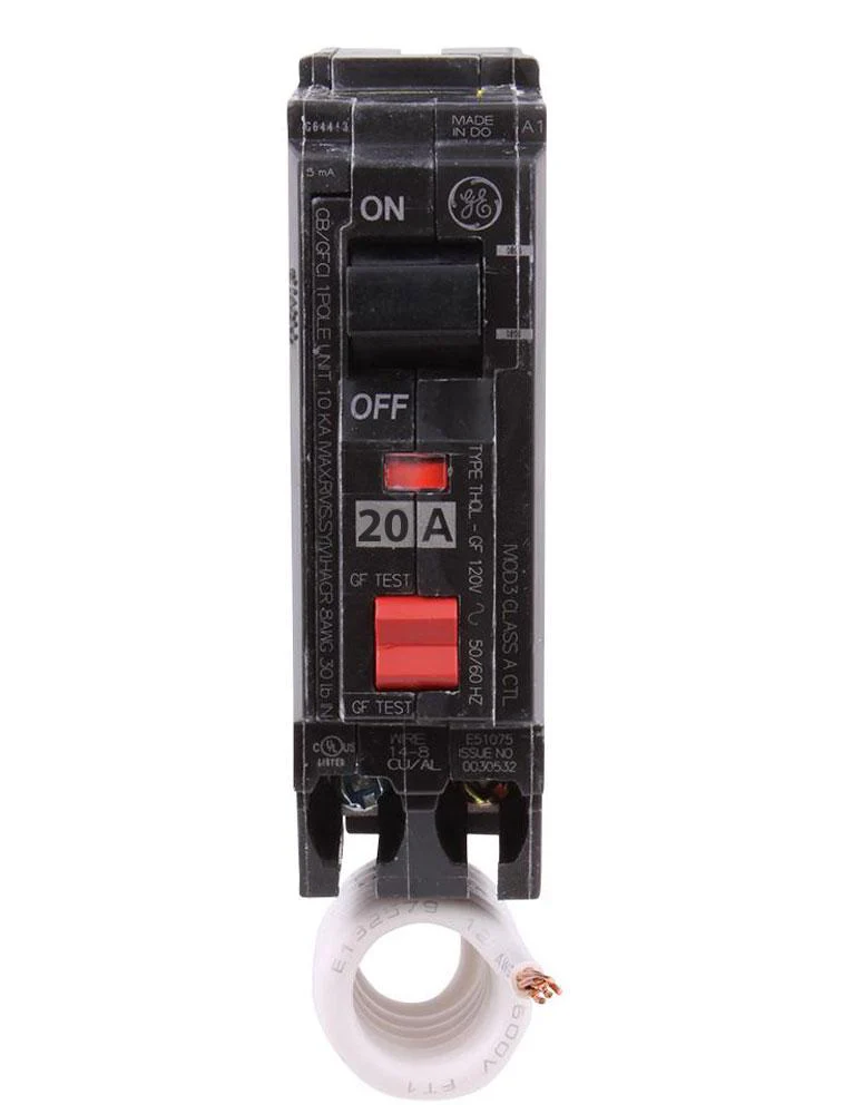 THQL1120GFT - GE - 20 Amp GFCI Circuit Breaker
