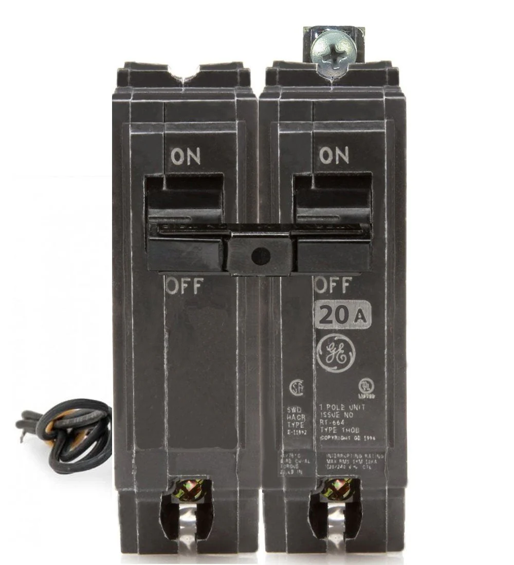 THQB1120ST1 - GE - 20 Amp Shunt Trip Circuit Breaker - Image 5