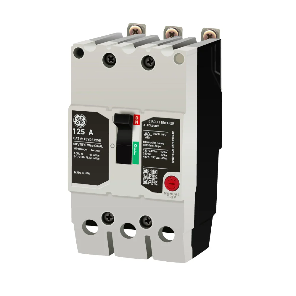 TEYD3125B - GE - Molded Case Circuit Breaker - Image 2