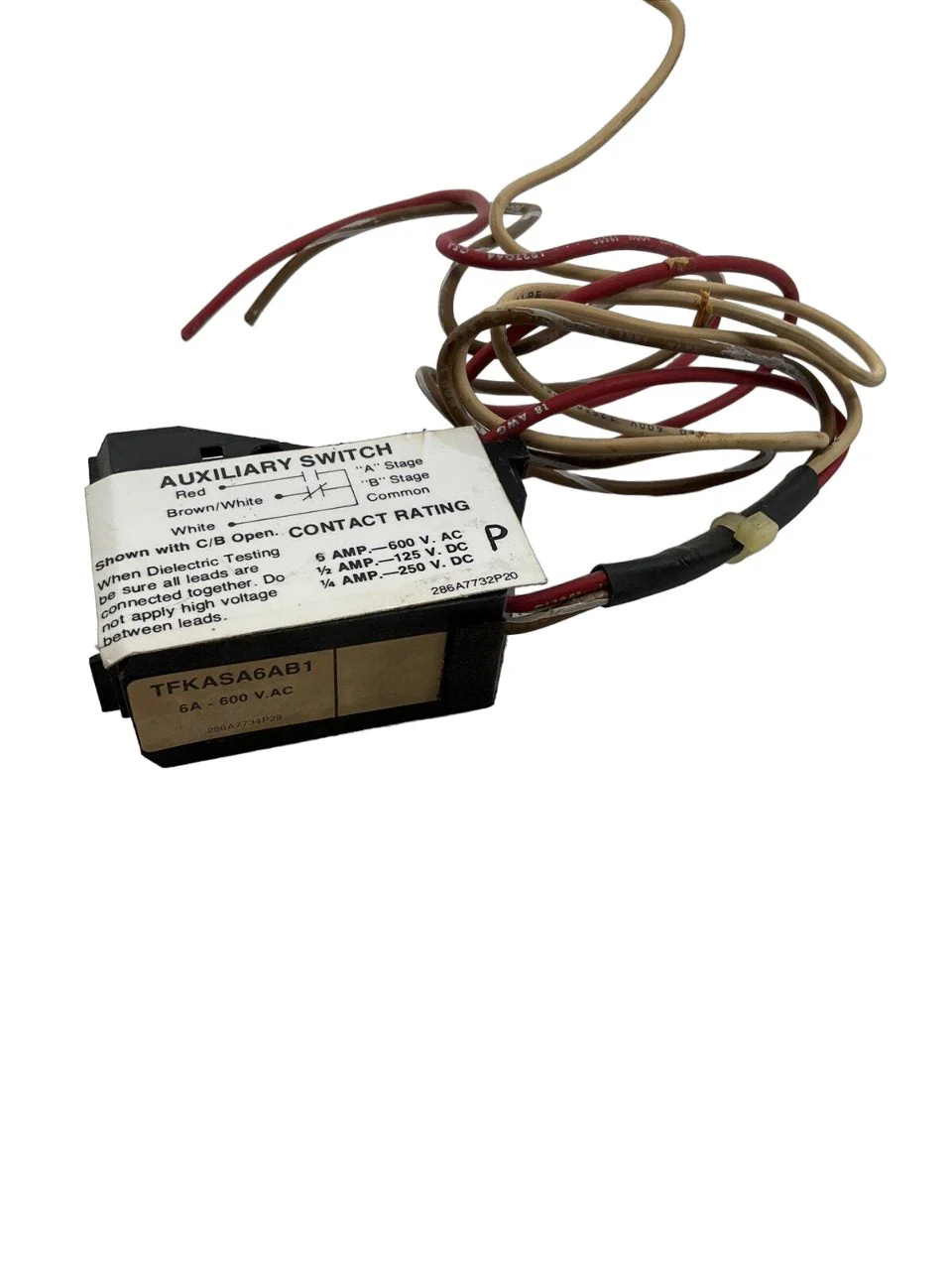 TFKASA6AB1 - General Electrics - Auxiliary