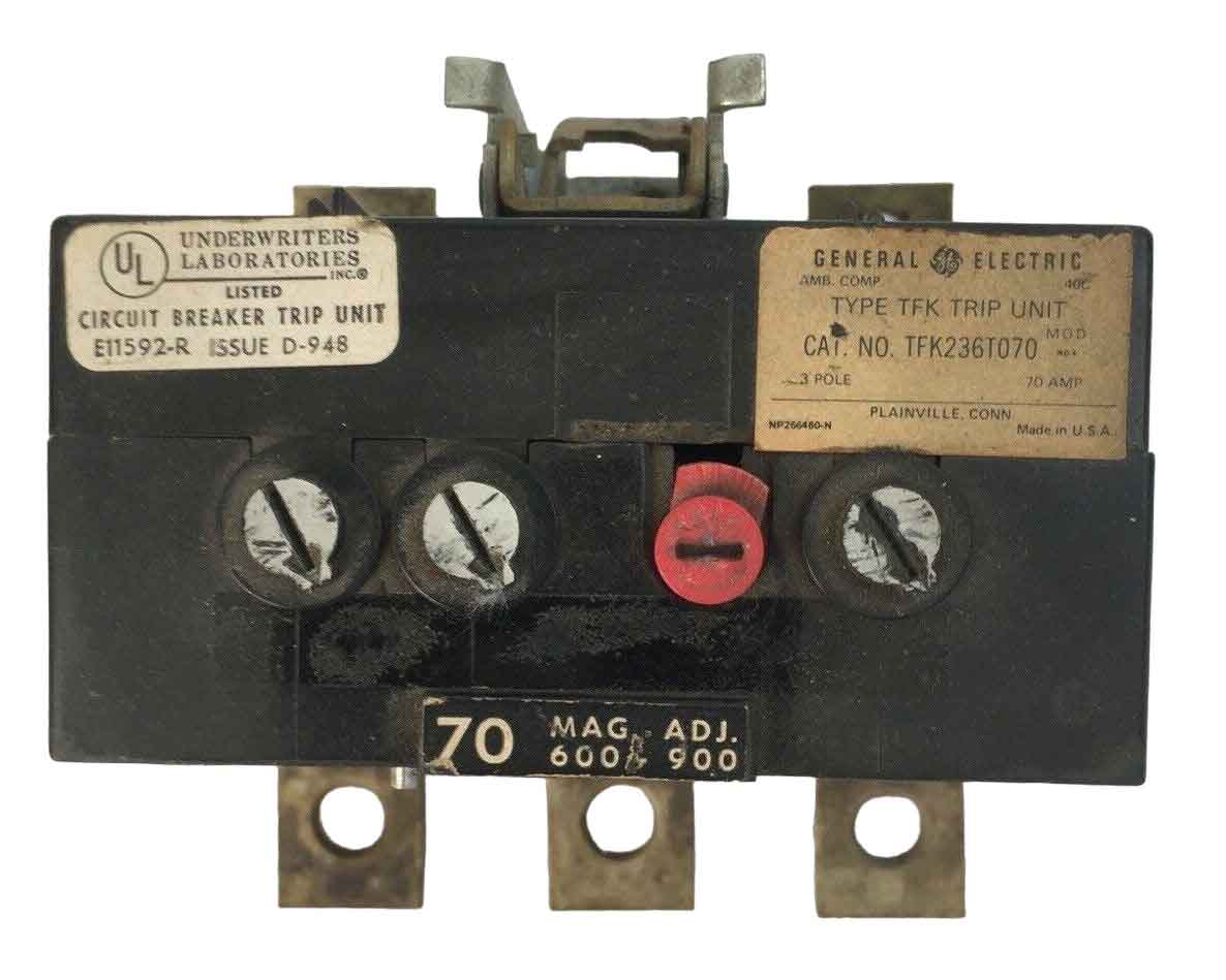 TFK236T070 - General Electrics - Trip Units And Programmers