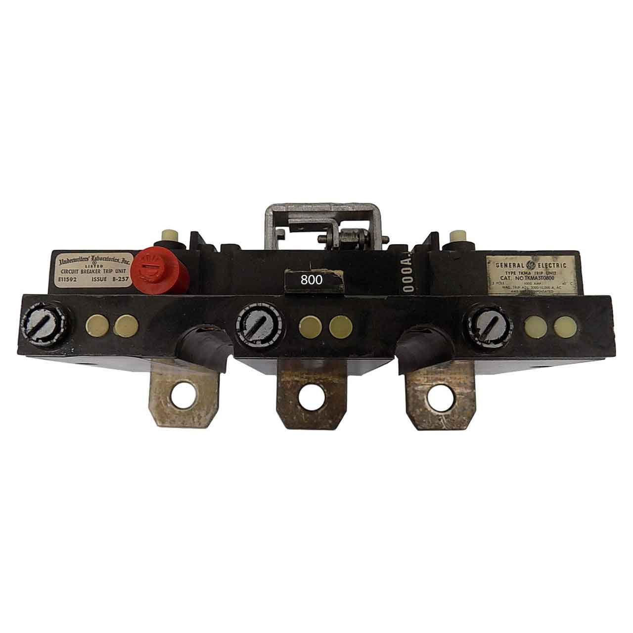 TKMA3T0800 - General Electrics - Trip Units And Programmers
