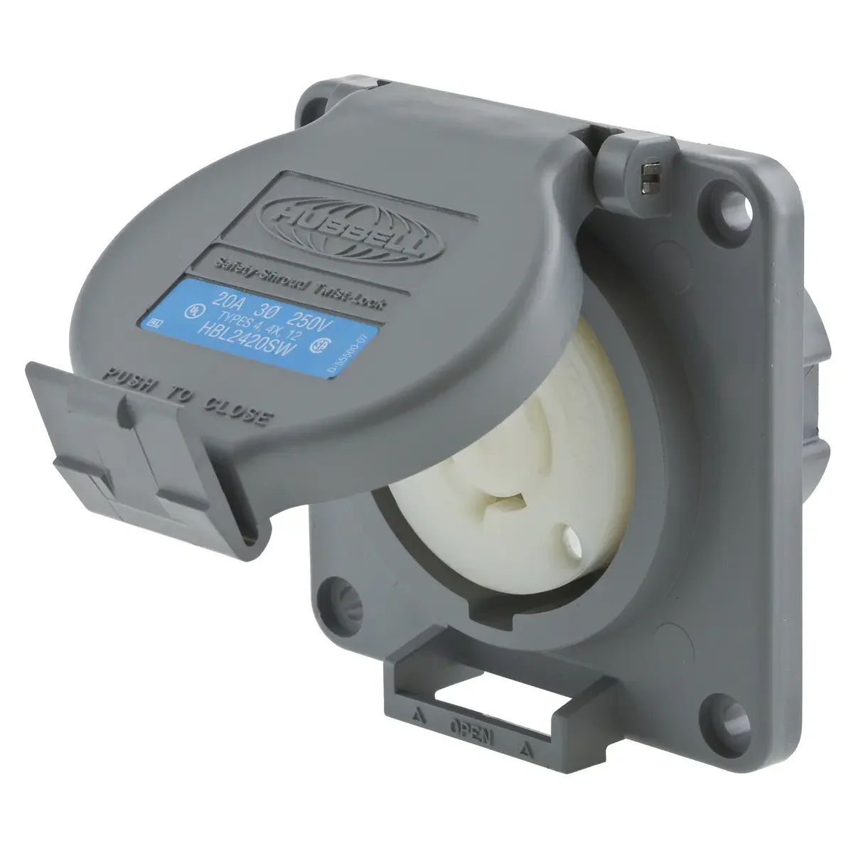 HBL2420SW - Hubbell - Locking Devices, Twist-Lock - Image 2