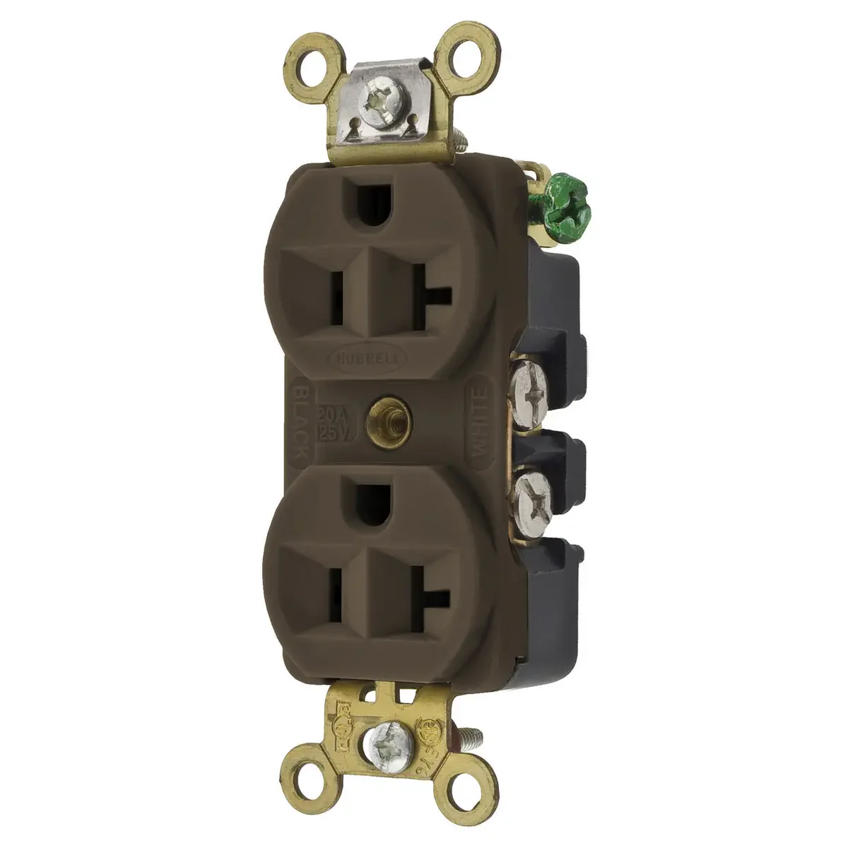 HBL5352BK - Hubbell - Standard Duplex