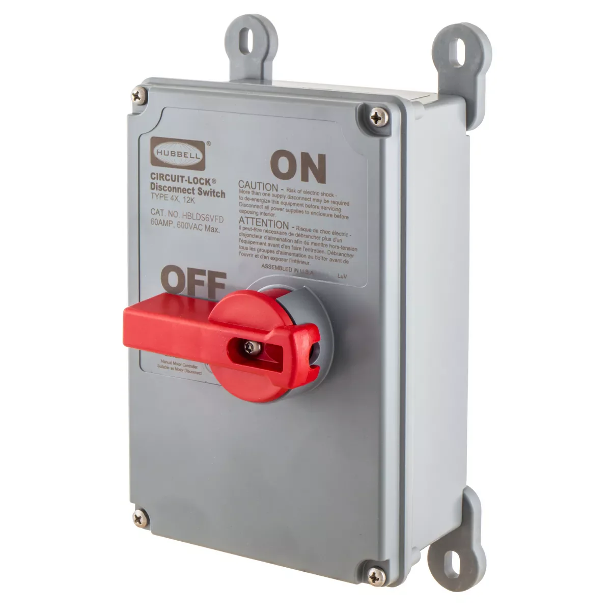 HBLDS6AC - Hubbell - Disconnect Switches