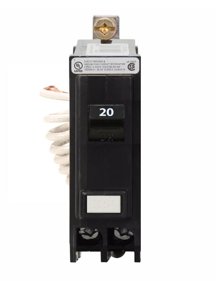 QBGFT1020 - Eaton - 20 Amp GFCI Circuit Breaker