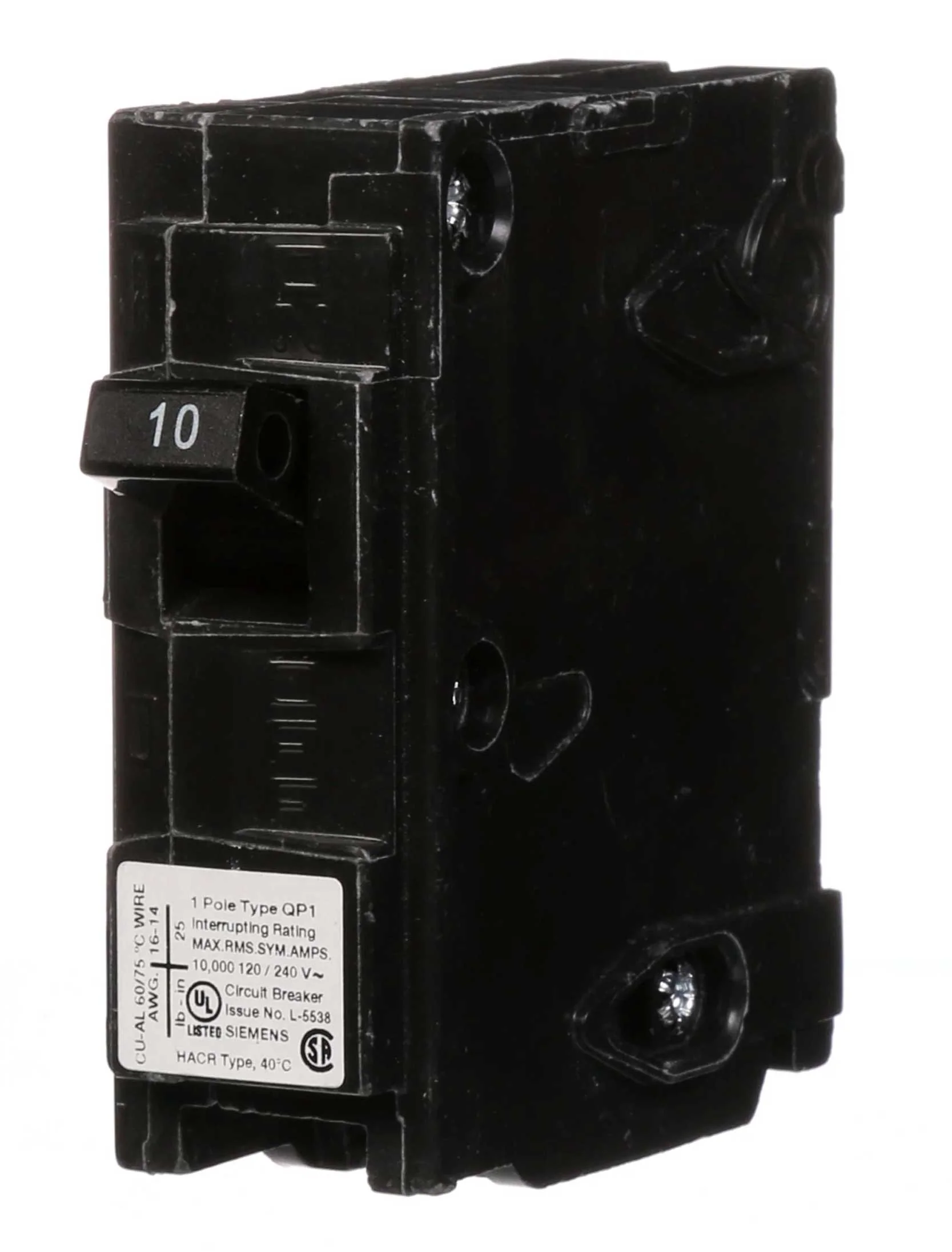 Q110 - Siemens - 10 Amp Molded Case Circuit Breaker - Image 2